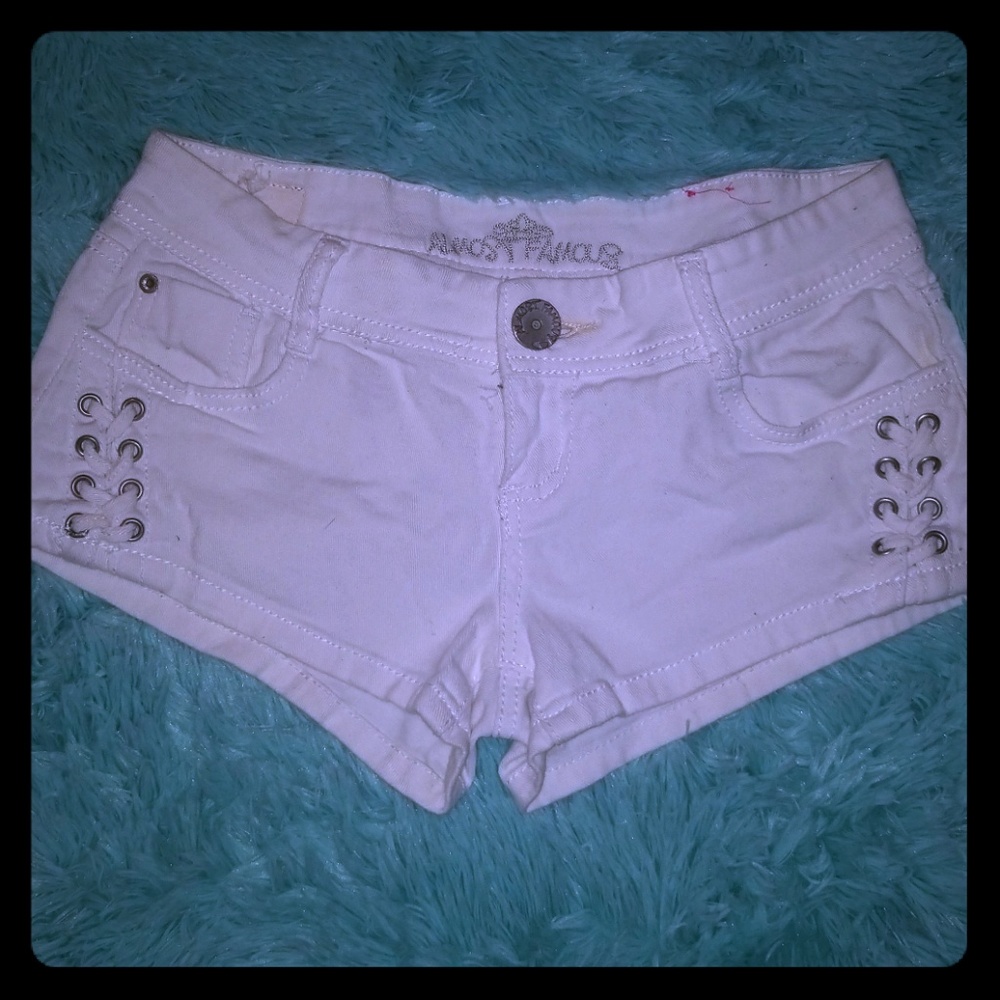 White shorts